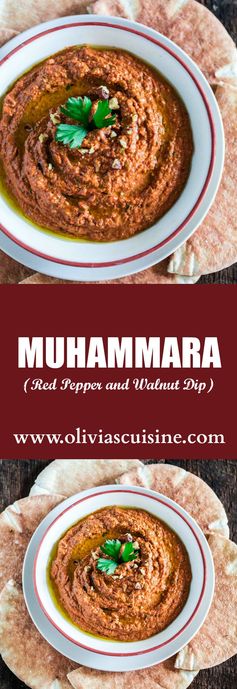 Muhammara (Red Pepper and Walnut Dip