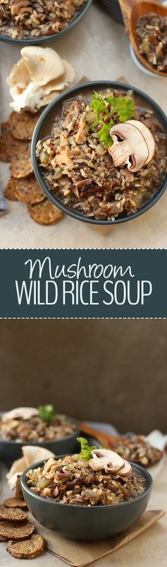 Mushroom and Wild Rice Soup