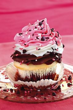 Neapolitan Cupcakes