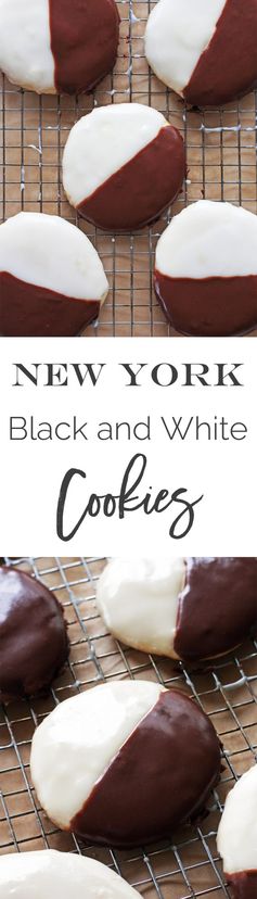 New York Black and White Cookies