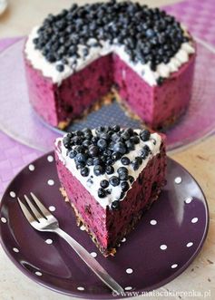 No-Bake Blueberry Cheesecake with Graham Cracker Crust