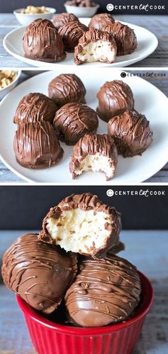 No-Bake Cheesecake Bites