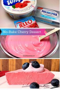 No-Bake Cherry Dessert