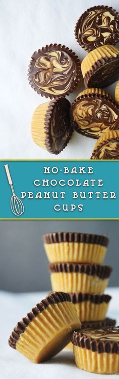 No Bake Chocolate Peanut Butter Cups