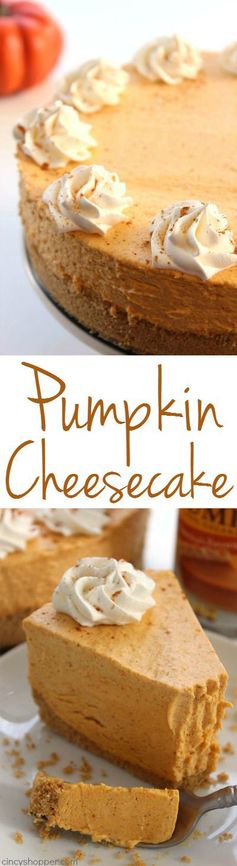 No Bake Pumpkin Cheesecake