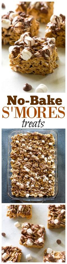 No-Bake S'mores Treats