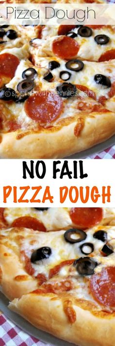 No Fail Pizza Dough (and homemade sauce!
