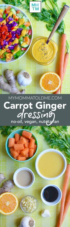 No-Oil Carrot Ginger Dressing