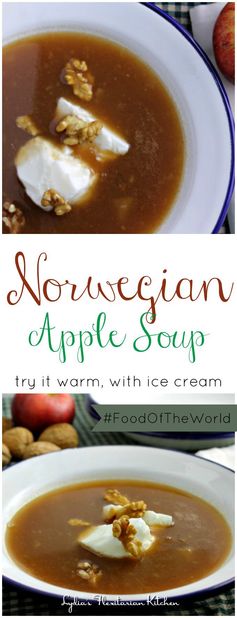 Norwegian Apple Soup (Food of the World