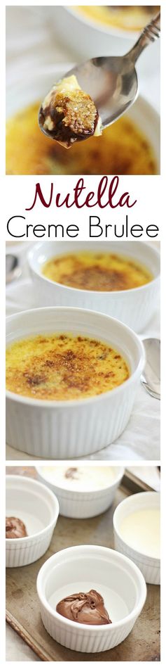 Nutella Creme Brulee