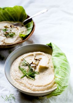 Nutty Cabbage Fennel Soup + Collagen Superboost