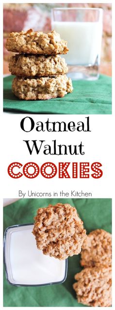 Oatmeal Walnut Cookies