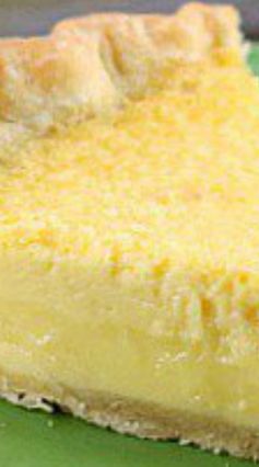 Old Fashioned Buttermilk Lemon Pie