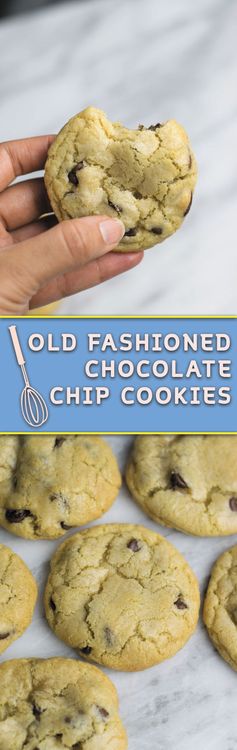 Old Fashioned Chocolate Chip Cookies