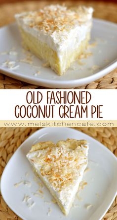 Old-Fashioned Coconut Cream Pie