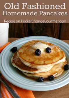 Old Fashioned Homemade Pancakes