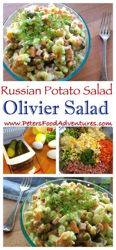 Olivye Salad Recipe (салат Оливье - Russian Potato Salad