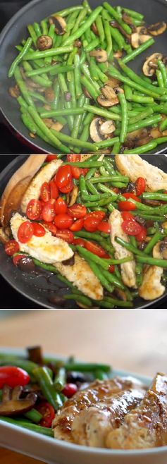 One Pan Balsamic Chicken