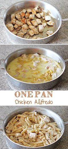 One Pan Chicken Alfredo