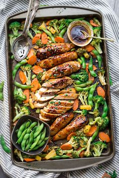 One Pan Teriyaki Chicken with Vegetables