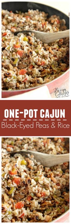 One-Pot Cajun Black-Eyed Peas & Rice