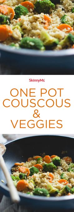 One-Pot Carrot and Broccoli Couscous