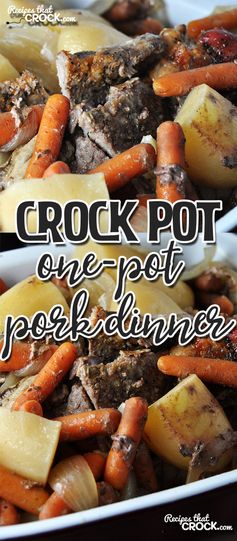 One-Pot Crock Pot Pork Dinner