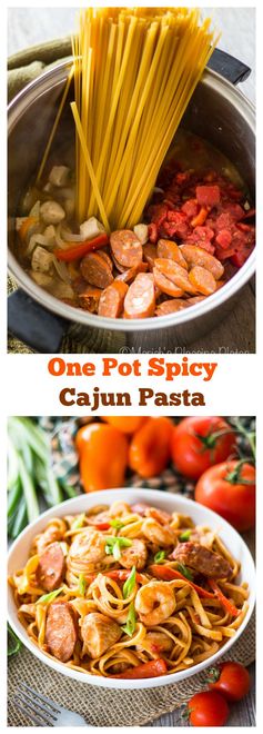 One Pot Spicy Pasta