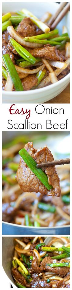 Onion Scallion Beef