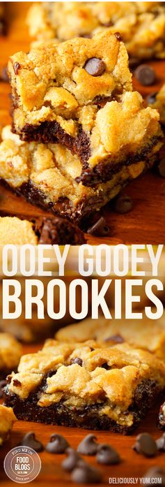 Ooey Gooey Brookies