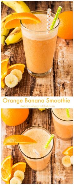 Orange Banana Smoothie