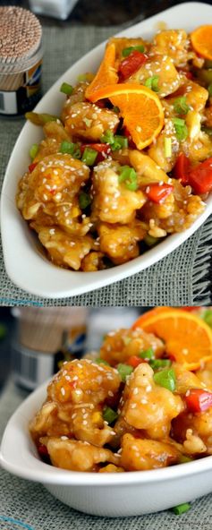 Orange cauliflower – a vegetarian’s orange chicken