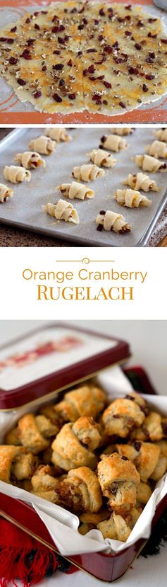 Orange Cranberry Rugelach