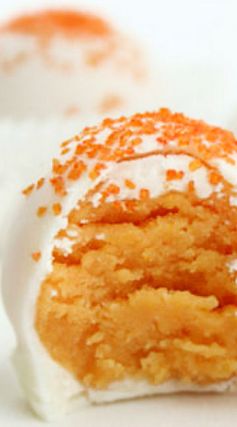 Orange Creamsicle Cake Bites