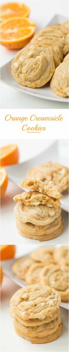 Orange Creamsicle Cookies