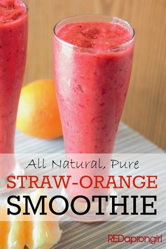 Orange Strawberry Smoothie