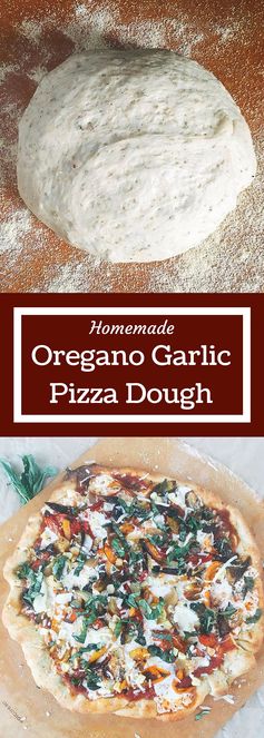 Oregano Garlic Pizza Dough