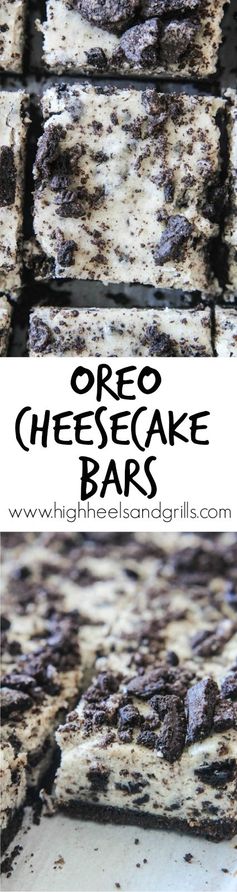 Oreo Cheesecake Bars