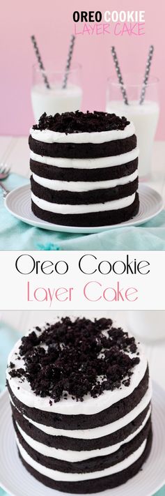 Oreo Cookie Layer Cake