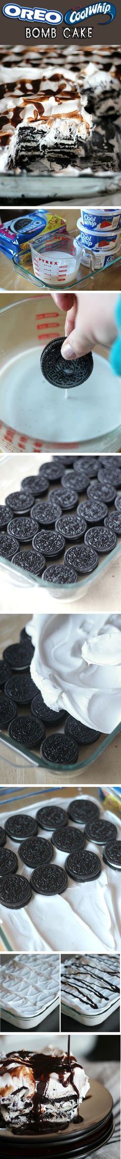 Oreo Icebox Cake