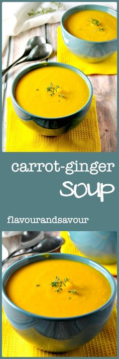 Our Favourite Carrot Ginger Soup