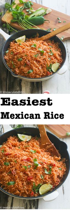 Oven Baked Mexican Rice