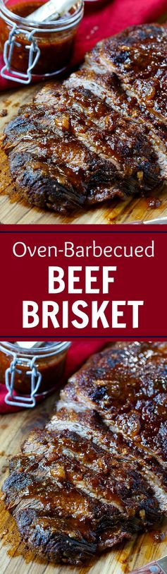 Oven-Barbecued Beef Brisket