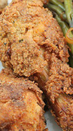 Oven Fried Buttermilk Chicken