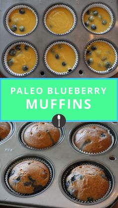 Paleo Blueberry Muffins