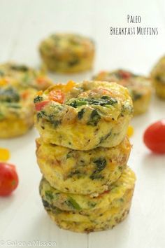 Paleo Breakfast Muffins (Whole 30 Approved