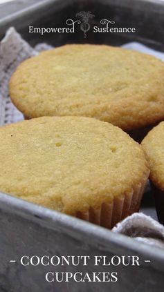 Paleo Coconut Flour Cupcakes