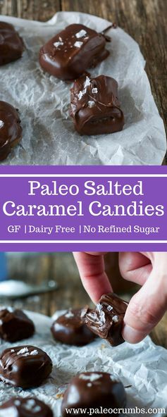 Paleo Salted Caramels