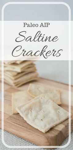 Paleo Saltine Crackers (AIP friendly!