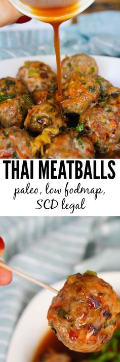 Paleo Thai Meatballs